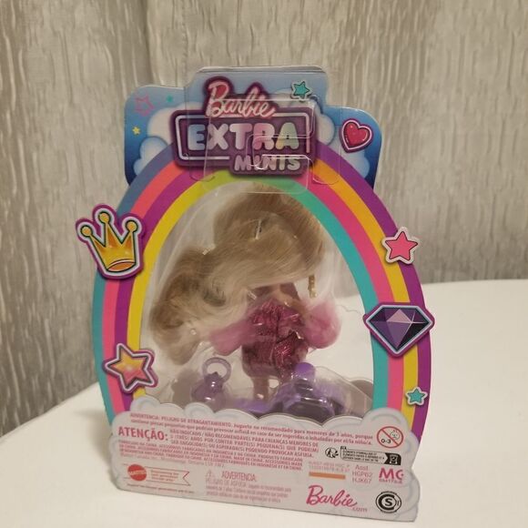 2 Mattel - Barbie Extra Mini Doll with Gold Crown [New Toy] - Picture 7 of 14